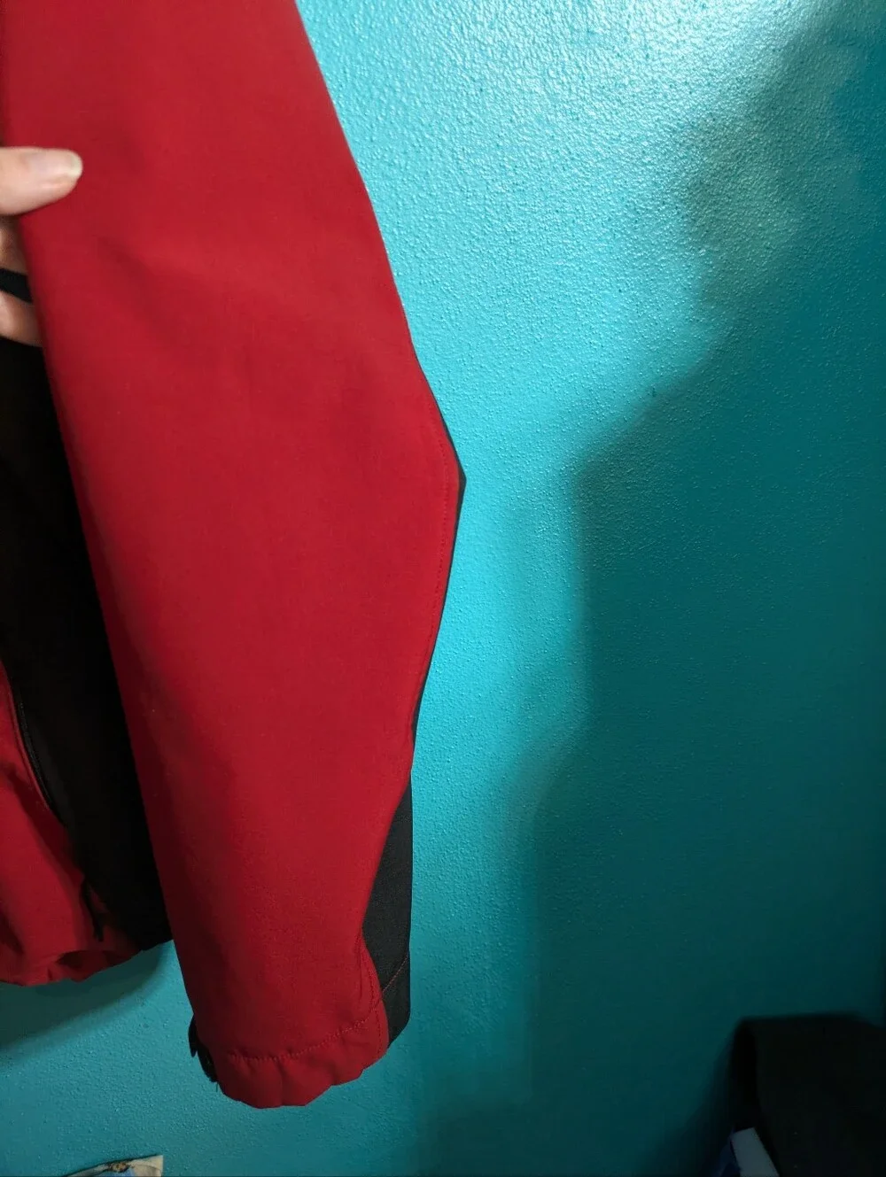 The North Face Jacket Mens Medium Apex Chromium Thermal Softshell‎ Coat Red TNF